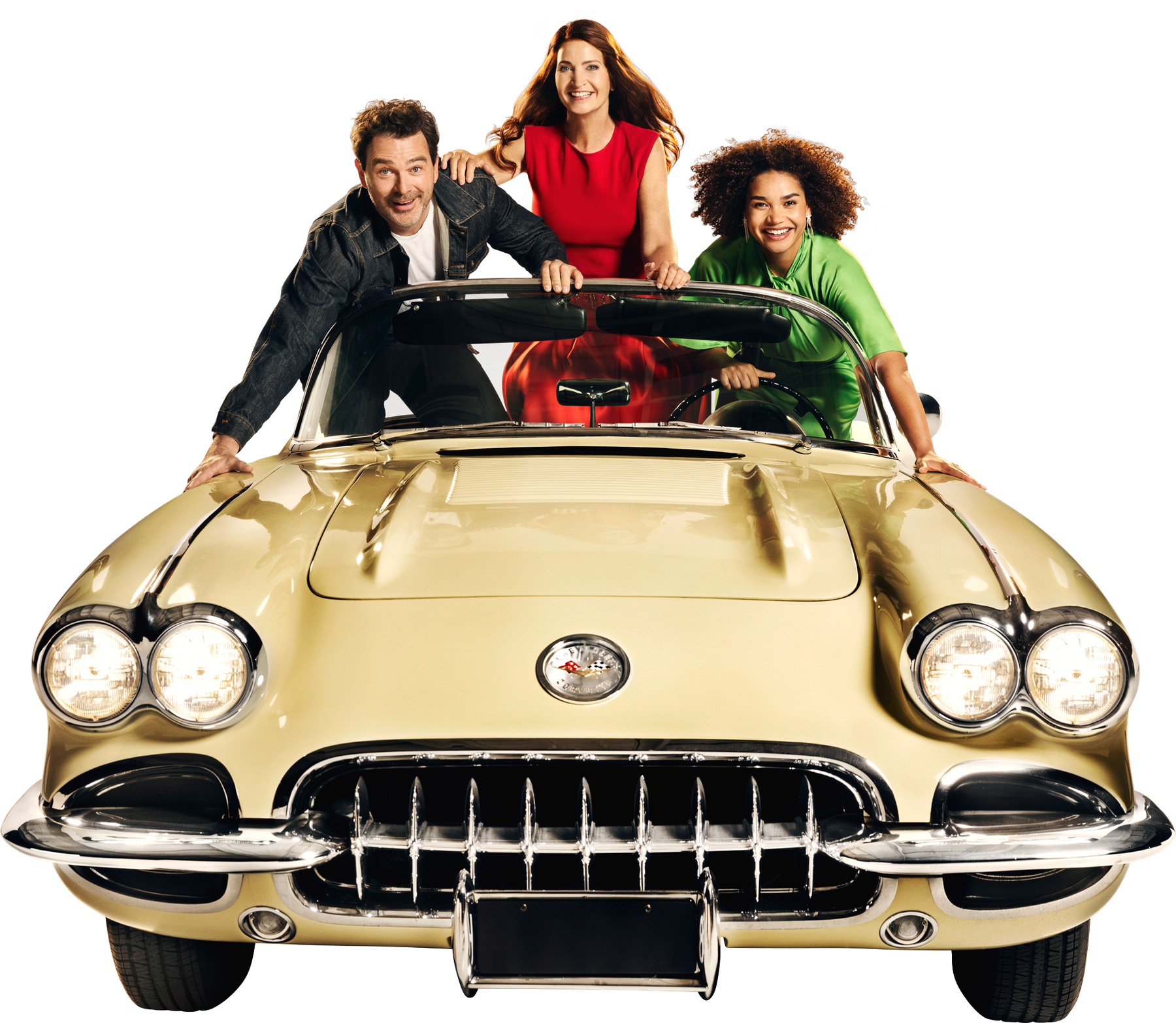Annette Heick, Martin Bo Lindsten og Lea Thiim Harder i JOYRIDE